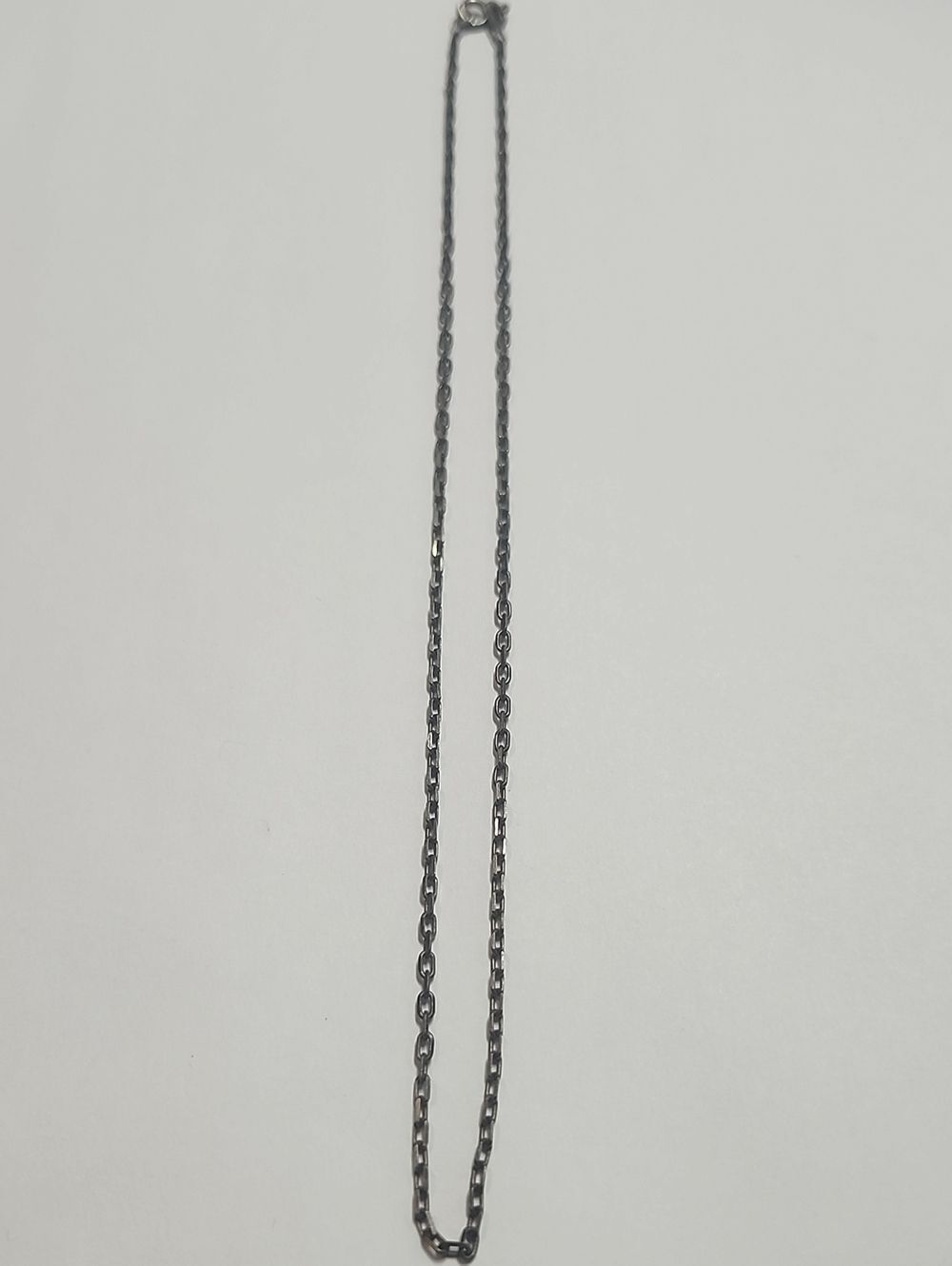 Sterling Silver Plated Chain Necklace 16"
